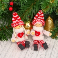 Игрушка-подвеска &laquo;Куколка с сердечком&raquo;, МИКС