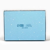 Коробка складная под 6 конфет &laquo;Зима в городе&raquo;, 13.5 х 9.8 х 3.8 см, Новый год