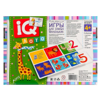 Лото для малышей &laquo;Счёт и фигуры. Подбери число&raquo; / Куликова Е.Н.