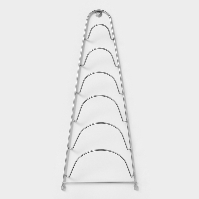 Подставка для крышек подвесная, 19,5&times;9&times;46 см, хром