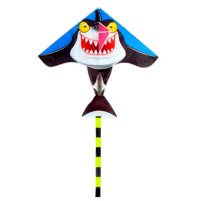 Воздушный змей &laquo;Акула&raquo;, цвета МИКС
