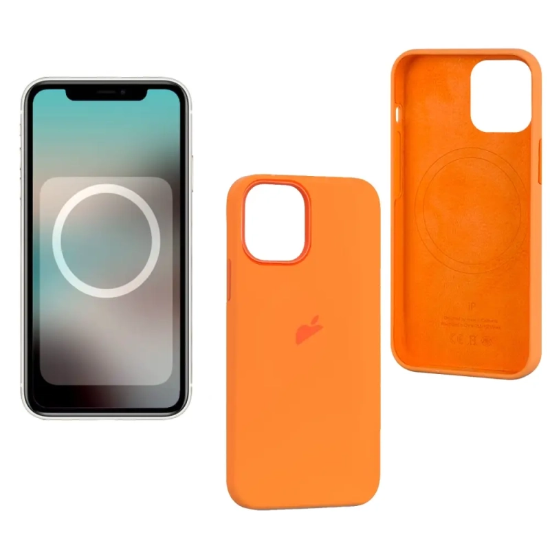 Чехол iPh 13 Mini Silicon Case 100% ORG Mari Gold