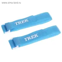 Зажим-липучка для лыж, узкий, бирюзовый, чёрный