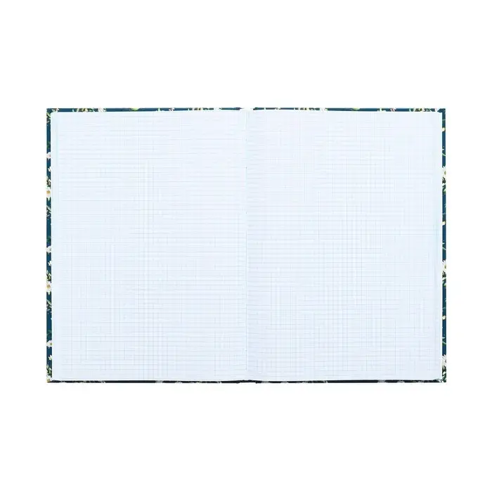 Колледж-тетрадь в твердой обложке 7БЦ, А4, 160 листов, Цветочки. ПАТТЕРН, блок в клетку, глянцевая ламинация