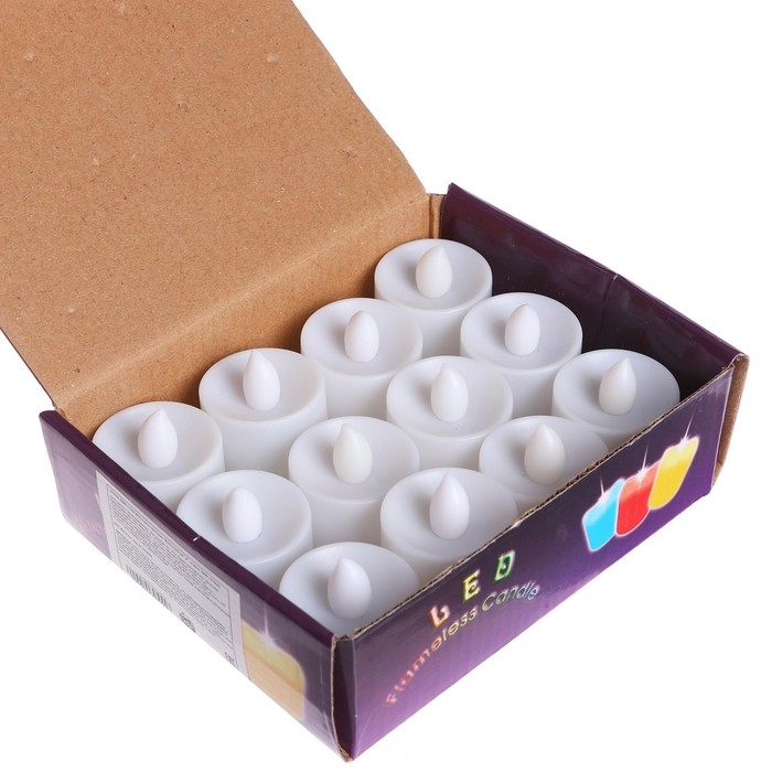 Свеча светодиодная &laquo;Вдохновение&raquo;, цвет жёлтый