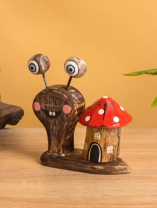 Сувенир &laquo;Улитка&raquo;, 11&times;12&times;6 см, дерево