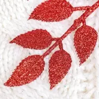 Декор блеск &laquo;Мелкий лист&raquo;, h=29 см, МИКС