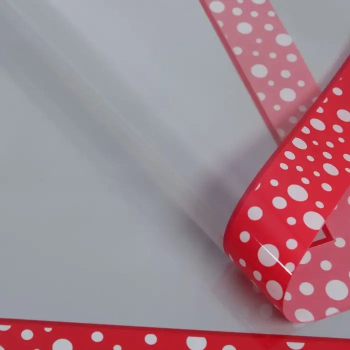 Пленка флористическая &laquo;Кант с горошком&raquo;, 58&times;58 см