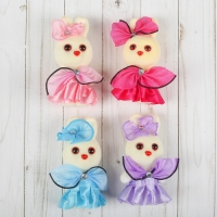 Игрушка из пенопласта &laquo;Зайка с цветочком&raquo;, большие глазки, цвета МИКС