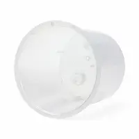 Кашпо со вставкой 2,3 л d15,7 см h15,2см "Desert" пластик прозрачный