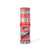 Карандаш механический НВ, 2,0 мм, ErichKrause ColorTouch Sweet love, с точилкой, корпус " Soft-touch" с дизайном