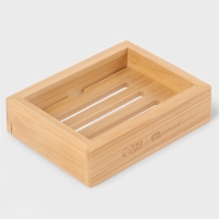 Набор аксессуаров для ванной BAMBOO, бамбук (дозатор. стакан, мыльница)