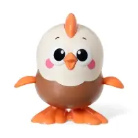 Игрушка заводная "Цыплёнок", цвет коричневый