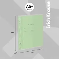 Тетрадь 18 листов в клетку ErichKrause &laquo;Классика&raquo;, обложка мелованный картон, зелёная