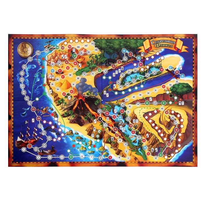 Игра-бродилка &laquo;Сокровища Флинта&raquo;, расширенное издание