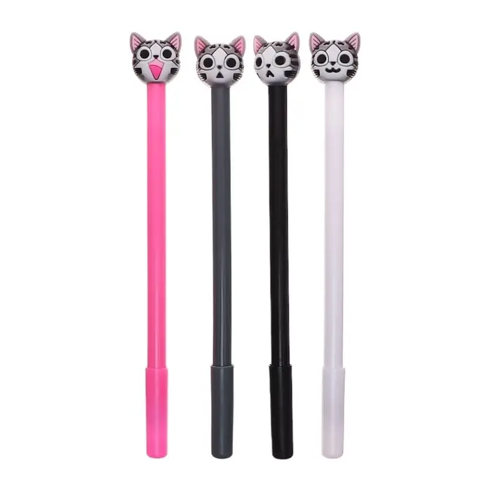 Ручка - прикол гелевая &laquo;Котенок&raquo;, синий стержень, МИКС