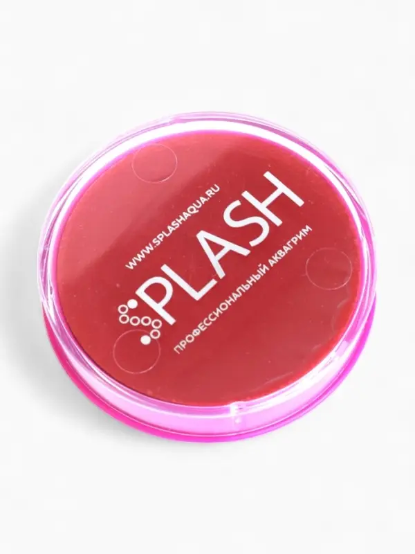 Аквагрим  в шайбе , регулярный, красный, 32 гр.