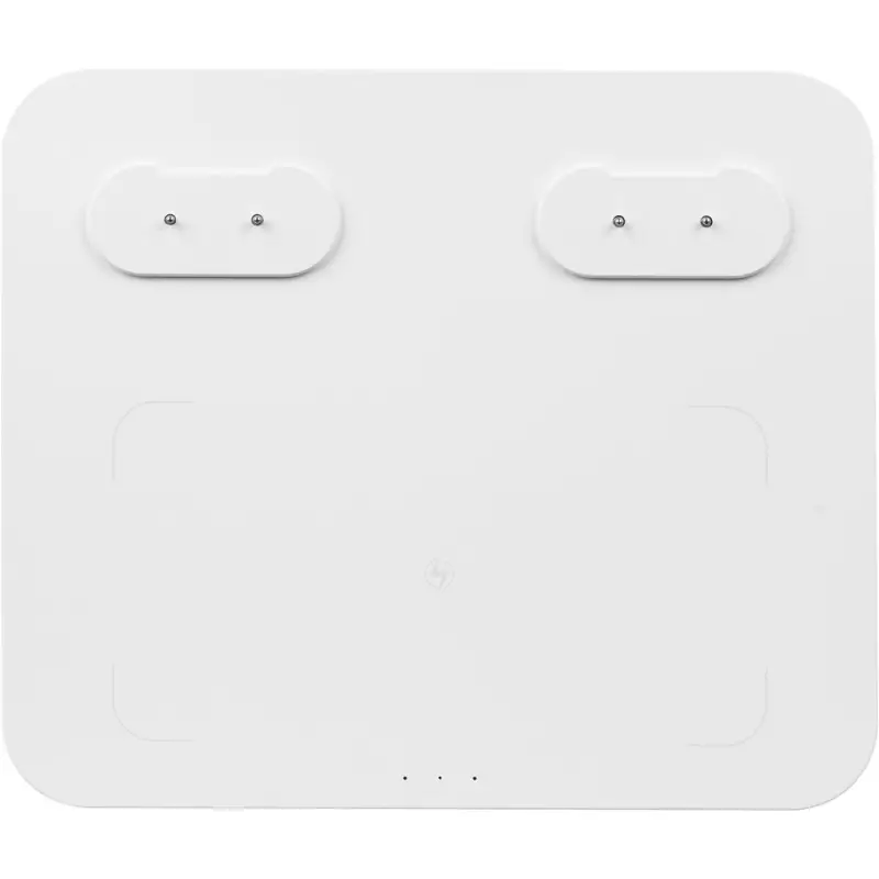 Станция беспроводной зарядки с колонкой и ночником Trilogy, белая