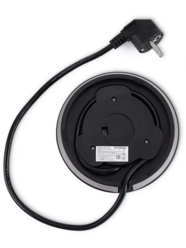 Чайник HYK-S8408 1,7л 2200Вт серебристый (металл)