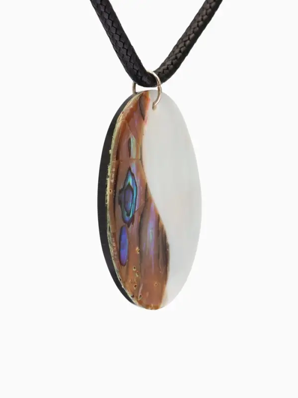 Кулон "Морской бриз" ракушка 25,5 см, цв. перламутр