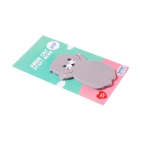 Блок для записей 35мм х 70мм 30л Серый котик