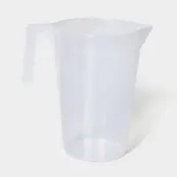 Кувшин мерный Доляна, 1,5 л, цвет прозрачный