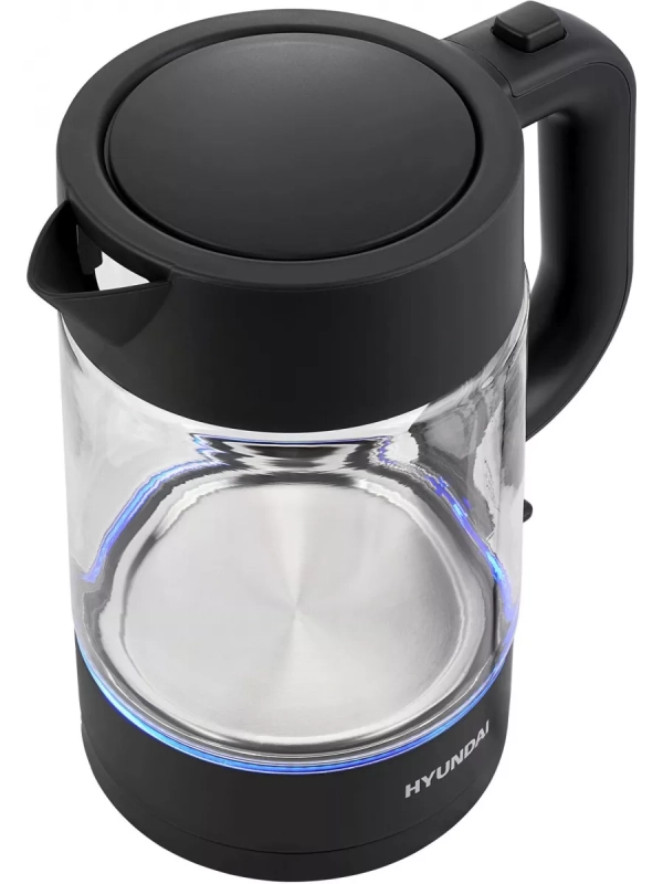 Чайник HYK-G7707 1,7л 2200Вт графит (стекло)