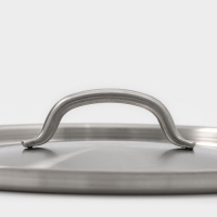 Крышка d=24, нержавеющая сталь, пароотвод, толщина 0,8 мм