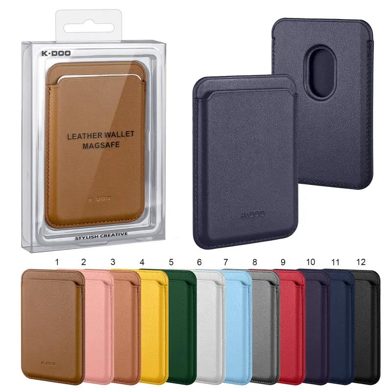 Чехол Leather Wallet Magsafe K-DOO