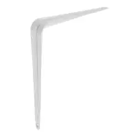 Кронштейн ТУНДРА, 200&times;150&times;0.8 мм, белый