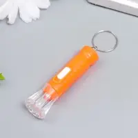 Фонарик свет на кольце "Точки" HC-107 МИКС 6,5х2,3х2,3 см