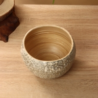 Ваза 15х15х10 см, бамбук