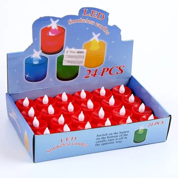 Свеча светодиодная &laquo;Романтик&raquo;, 2 цвета