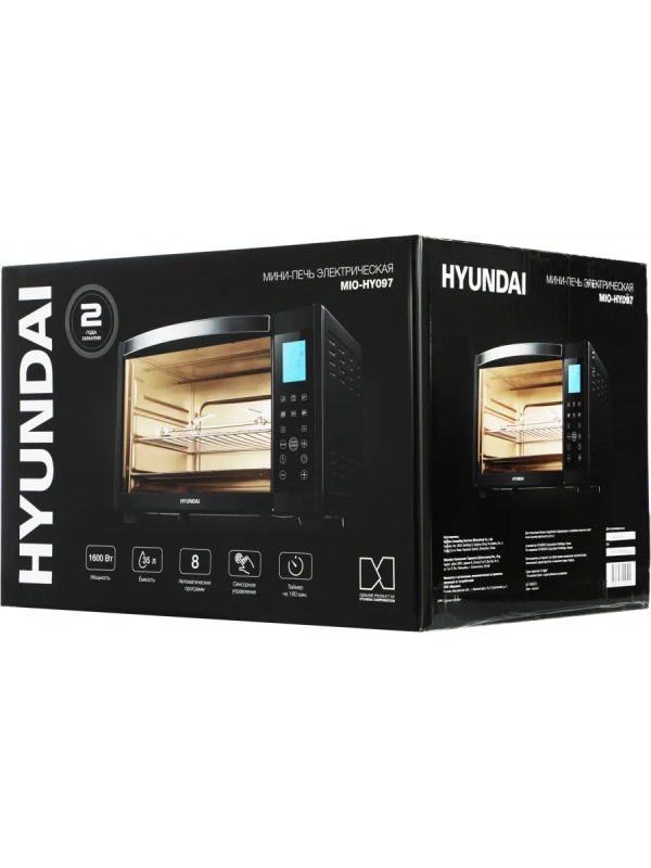Мини-печь MIO-HY097 35л. 1600Вт черный