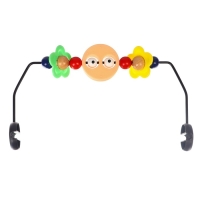 Шезлонг детский, кресло - качалка с игрушками для новорождённых &laquo;Крошка Я&raquo;, цвет зелёный