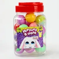 Игрушка - сюрприз &laquo;Зайчик&raquo;, в банке, 30 шт., МИКС