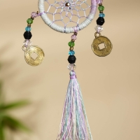 Брелок "Ловец снов" 4х15 см. разноцветный