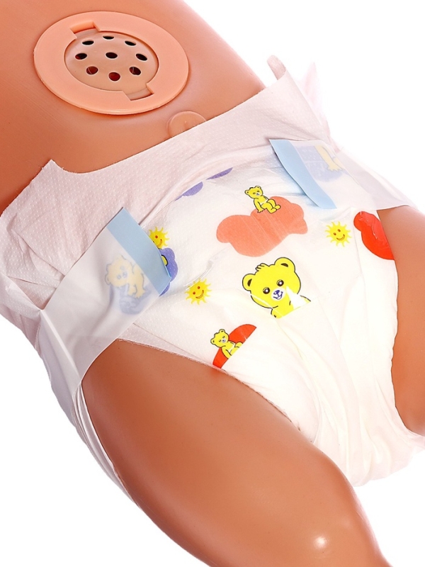 Уценка (в пакете) Пупс функциональный &laquo;Мой малыш&raquo;, пьет, писает, с аксессуарами