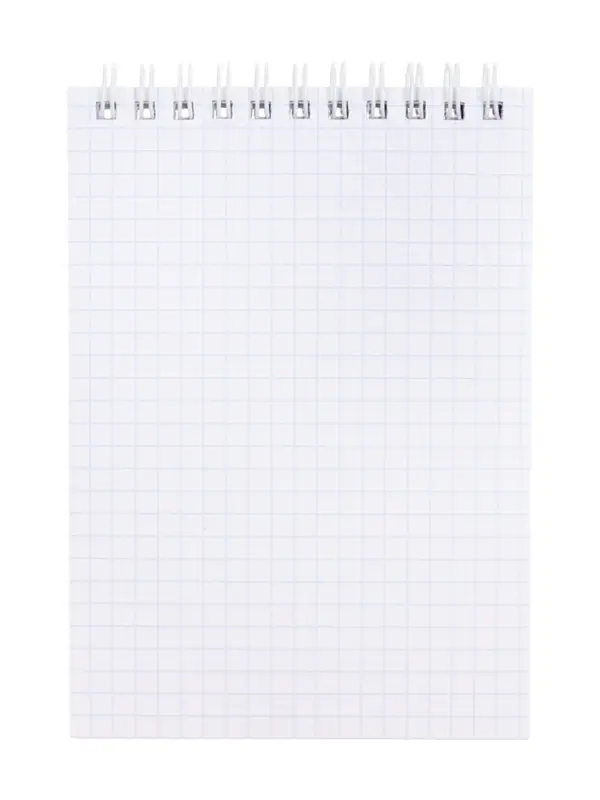 Блокнот А6, 60 листов в клетку, &laquo;Для конференций&raquo;, на гребне, синий