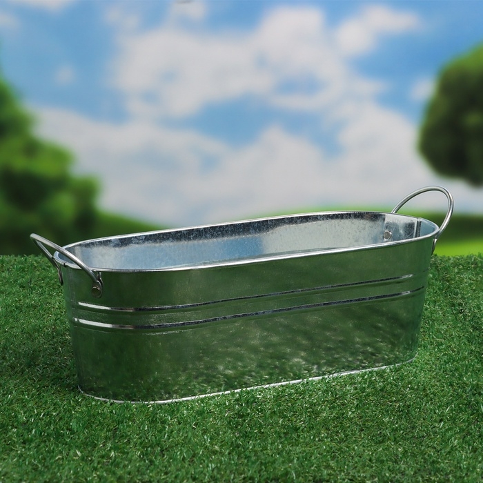 Кашпо &laquo;Бонсай Альма&raquo;, 27&times;12&times;9 см, овальное