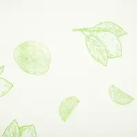 Скатерть без основы одноразовая &laquo;Лимоны&raquo;, 110&times;150 см, белая