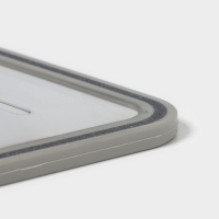 Доска для разморозки и разделки продуктов с точилкой для ножей Magistro, 3 в 1, 37,5&times;25,5&times;0,8 см, серебристая