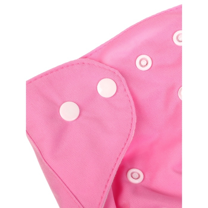 Многоразовый подгузник M&B &laquo;Принцесса&raquo;, 3-15 кг, розовый