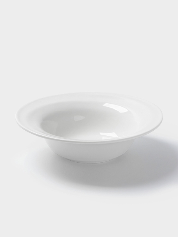 Тарелка глубокая Hanna Kn&ouml;vell, d=24.8 см, фарфор, белая