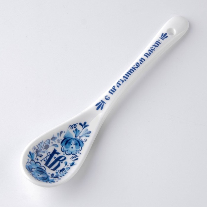 Ложка сувенирная на пасху &laquo;ХВ&raquo;, 2,5 х 13 см