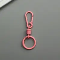 Брелок металл "Карабин с пружиной" цветной МИКС 3,8х1,8х0,9 см длина 9 см