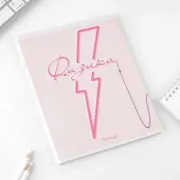 Тетрадь в клетку, предметная, 48 л.,на скрепке, А5 &laquo;РОЗОВАЯ СЕРИЯ. Физика&raquo;