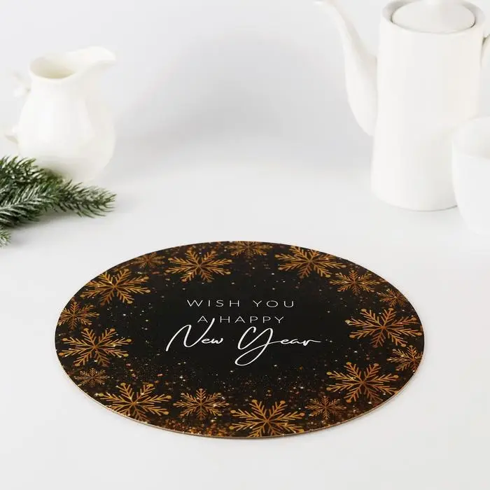 Подложка под торт усиленная &laquo;Загадай желание&raquo;, 26 см, 2 мм