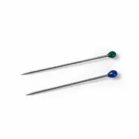 Булавки портновские, 25 мм, 50 шт., разноцветные