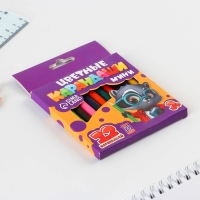 Цветные карандаши 12 цветов мини заточенные круглые деревянный корпус &laquo;1 сентября&raquo;